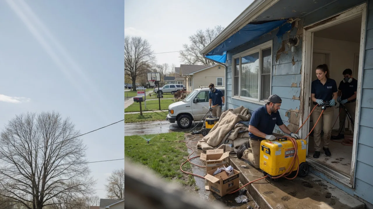 Basement Flood Cleanup in Kennedy, MN near me